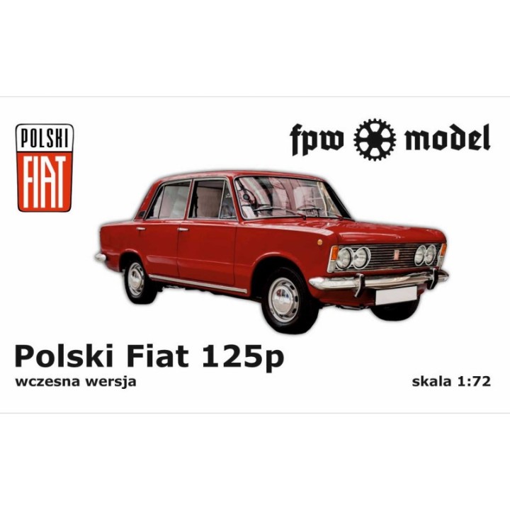 Fiat 125p, wersja wczesna, cywilna