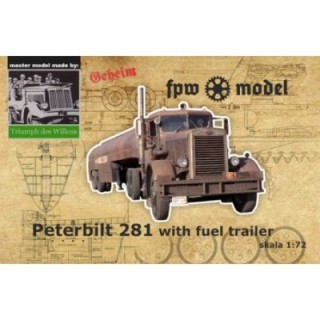 Peterbilt 281 with fuel (tank) trailer